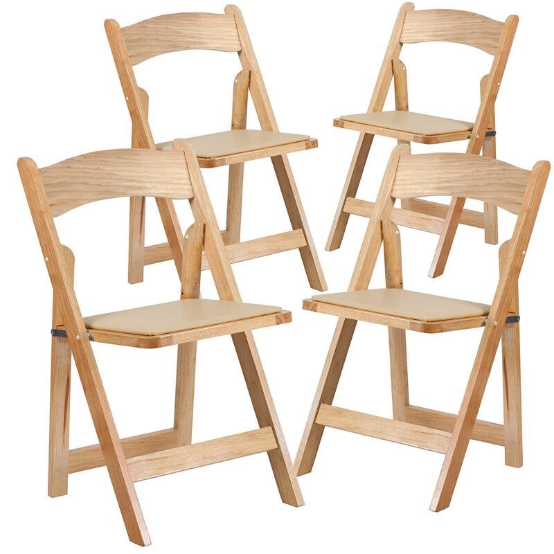 203 Folding Chair Resin Easy Natural