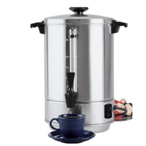 A Stainless Steel 55 Cup Maker