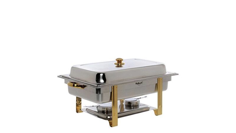 Stainless With Gold Trim 8 Qt