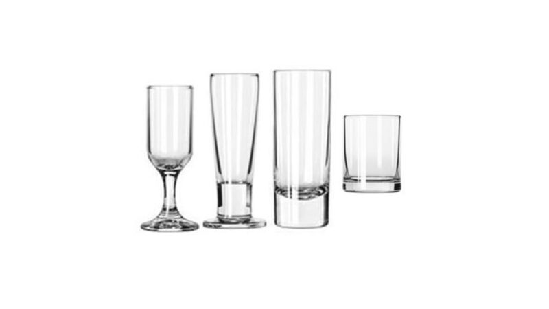 545 Shot Cordial and Tasting Glasses