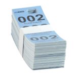 Coat Check Tickets - per pack 100 without coat rack rental