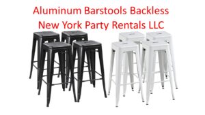 712 Bar Stools Aluminum Black