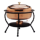 Hammered Copper 8QT Rectangle - 6qt Round