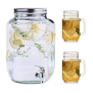 201 Beverage Dispenser Mason Jar