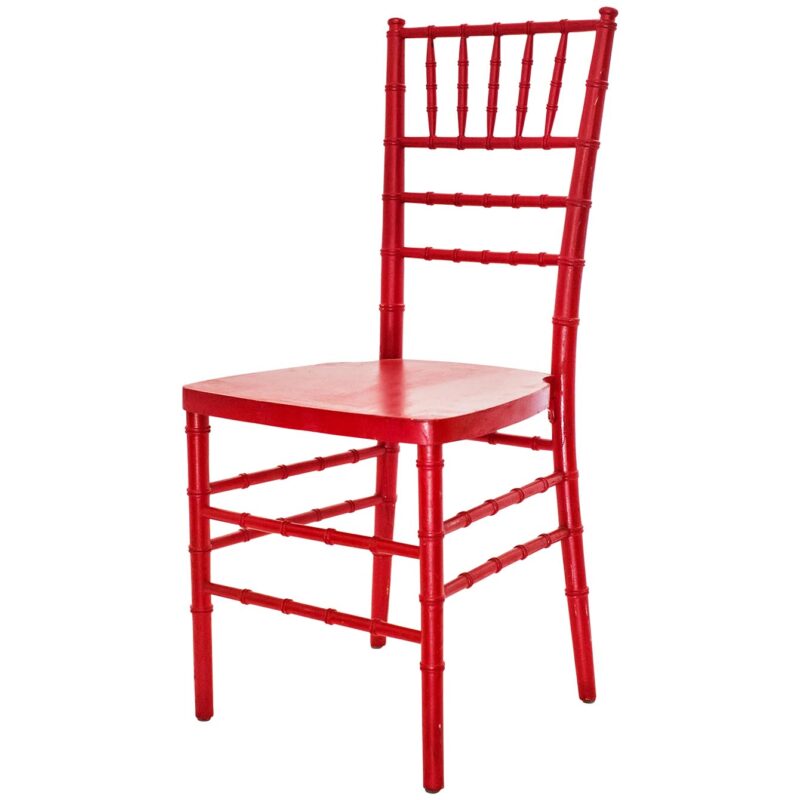 Stackable Chiavari Ballroom Red
