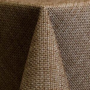 Faux Burlap Tablecloths