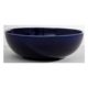 GLAZED STONE SALAD BOWL & 5