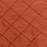 Bombay Pintuck Persimmon - rounds - 13X108