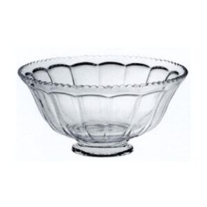 402 Large Glass Salad Punch Bowl