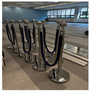 Chrome Stanchions