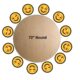 203 Round Dinner Tables - 72