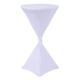 253 Cocktail tablecloths - Cocktail tablecloth Spandex white