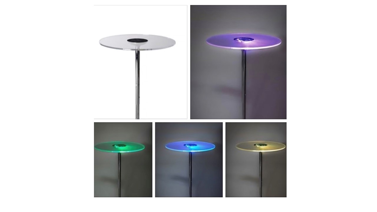 257 LED Cocktail Table