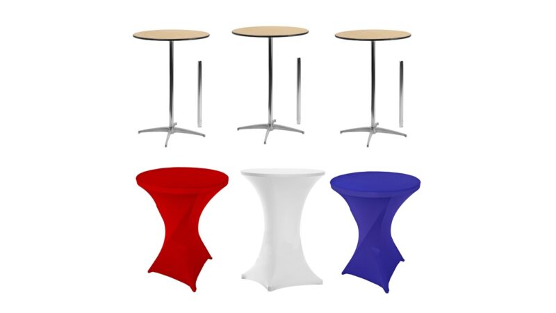 Spandex Tablecloth with Tables