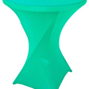 Spandex Aqua For Cocktail Tables