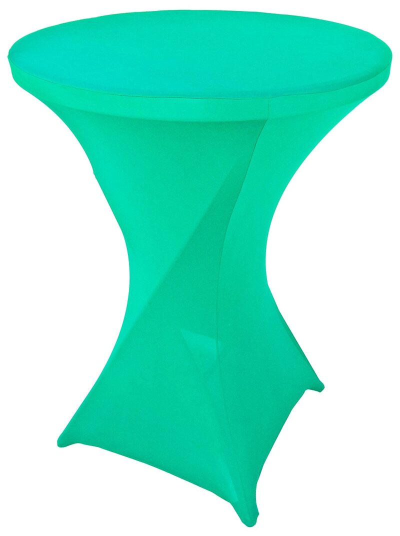 Spandex Aqua For Cocktail Tables