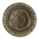 Monaco Glass Charger - MONACO SILVER GOLD