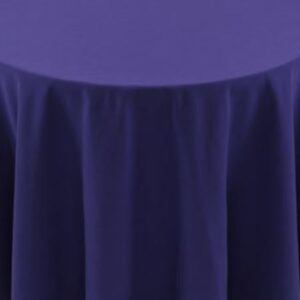 spun Polyester purple tablecloth