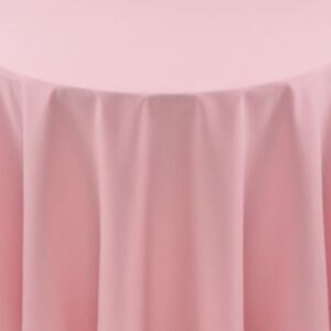 spun Polyester Light Pink tablecloth