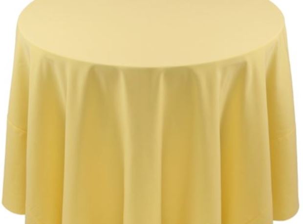 spun Polyester Maize tablecloth