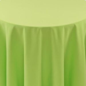 spun Polyester Lime Green tablecloth