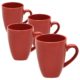 C1 Red Square Dinner Plates - MUG