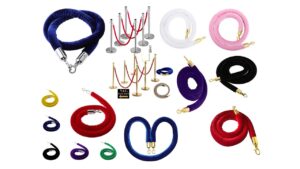 Stanchions Ropes
