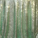 Sequin Tablecloth Mint - rectangle - 60X120