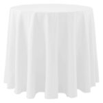 A Basic Polyester Amazing White - 84 - round
