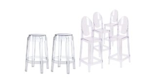Clear Acrylic Bar Stools