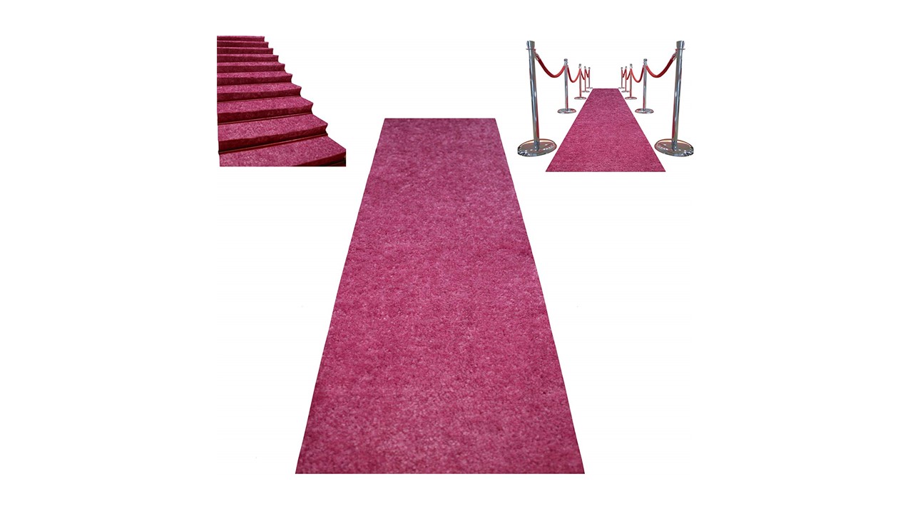 C Pink Carpet Runners