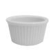 Ramekins in Colored and White - Ramekin Fluted White - 2.75oz 2 3/4