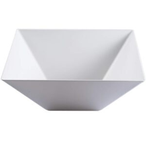 117 White Square 10in Bowls 86oz
