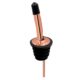 128 Ice Display Tubs Copper Hammered - Stainless Steel copper Wine Pourers Liquor Pour Spouts