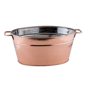 128 Ice Display Tubs Copper Hammered