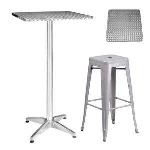 259 Square Metal Cocktail Tables