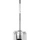 E Propane Outdoors Patio Heater Mushroom - Mushroom Heaters Silver , 46,000 BTU with Wheels (Propane Gas)