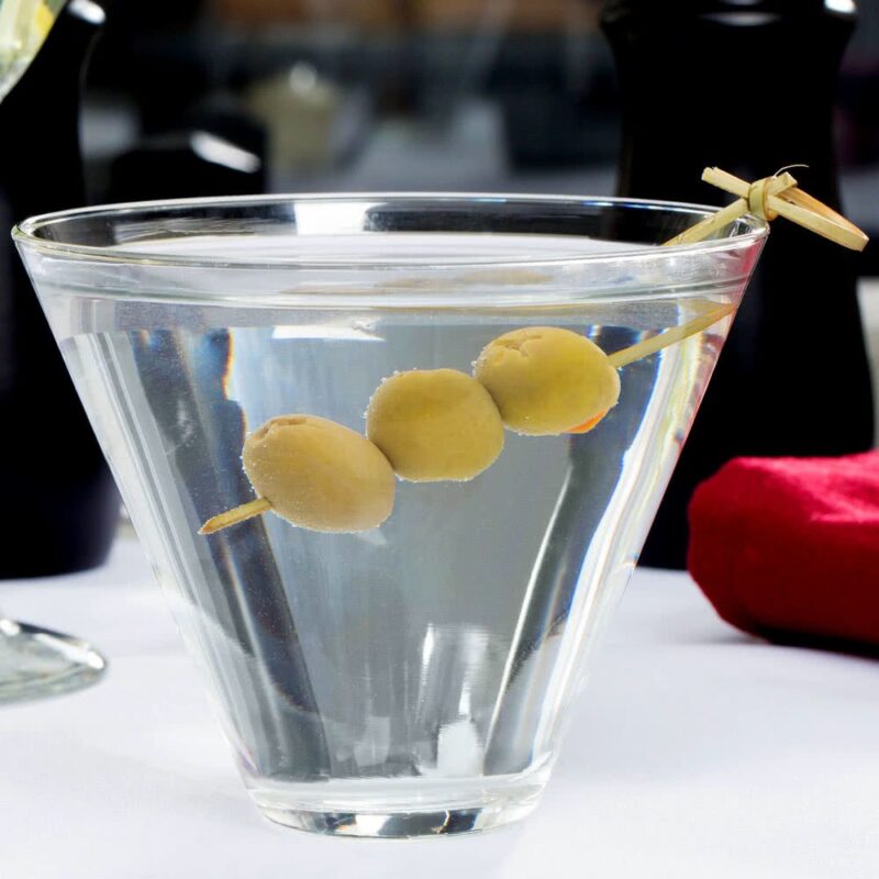 Stemless 13.5 oz Martini Glass w