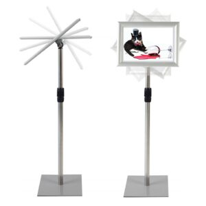 A1 Sign Holder Free Standing Adjustable