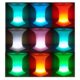 256 Spandex Tablecloths With Tables - Package Price LED Lights with 30