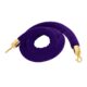 A2 Gold Stanchion & Blue Rope - Stanchion Rope Purple with gold tip