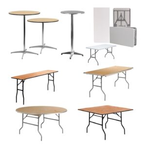 1 Shop Tables By Type