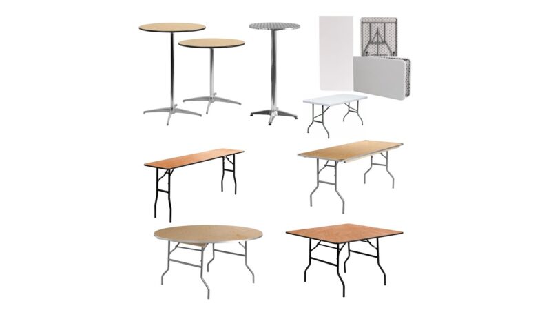 1 Shop Tables By Type