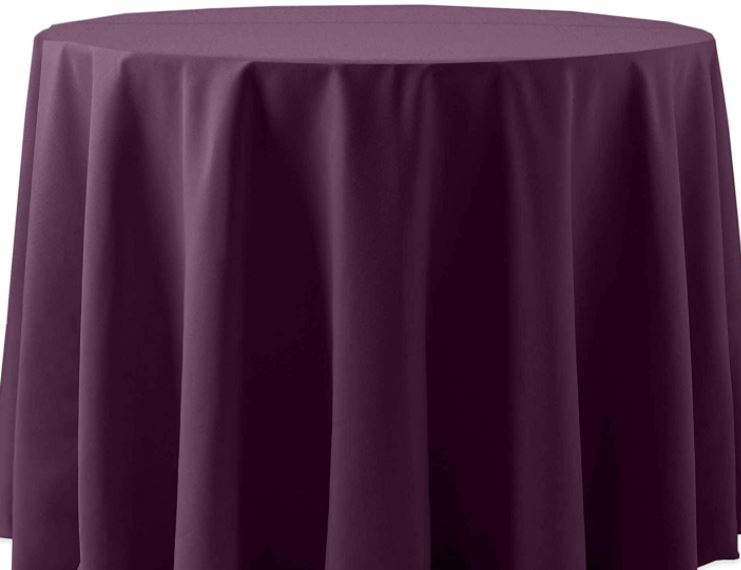 Basic Polyester Eggplant/Aubergine