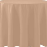 Basic Polyester Ice Peach - 84 - round