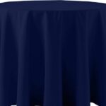 Basic Polyester Navy Blue - 84 - round