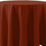 Basic Polyester Burnt Orange - 84 - round