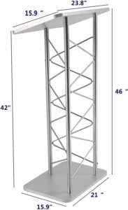 Podium Lectern Truss Silver