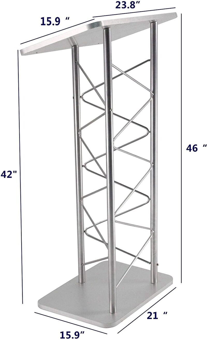 A Podium Lectern Truss Silver
