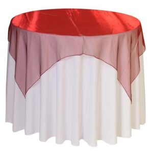 Sparkling Organza Sheer Tablecloths